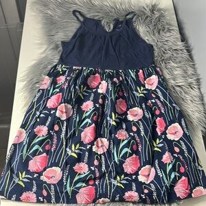 GAP Kids Blue and Pink Halter Sundress Sleeveless Casual